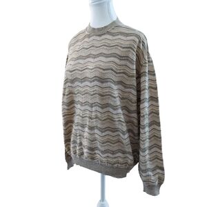 Toscano Zig Zag Sweater